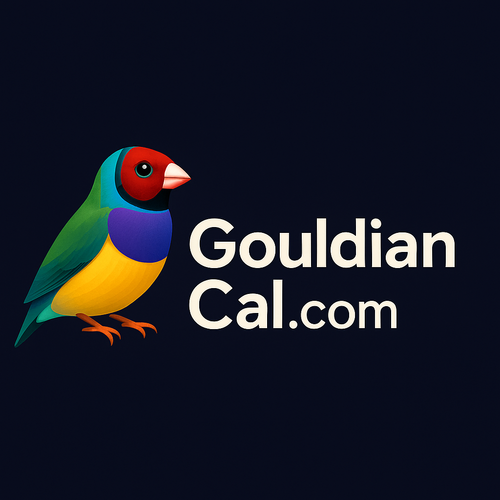 GouldianCal.com banner